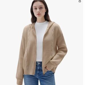 Women Chunky Knit Cashmere Blend Sweaters